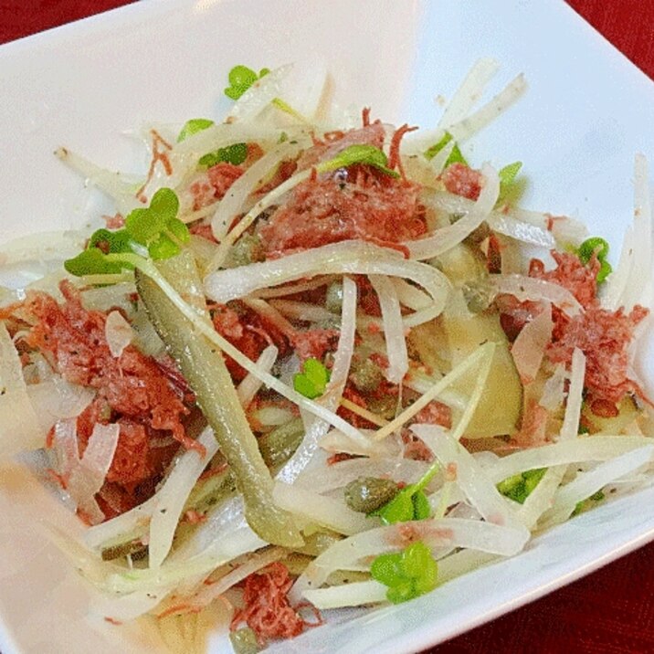 手作りドレで コンビーフのマリネ レシピ 作り方 By Startrek 楽天レシピ 手作りドレで コンビーフのマリネ レシピ 作り方 By Startrek 楽天レシピ